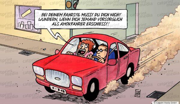 Amok-Fahrt-FARBE