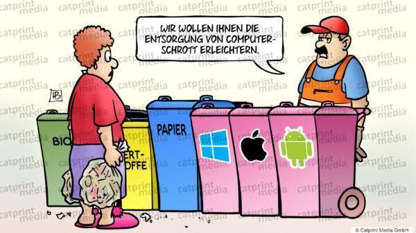 Computerschrott-FARBE