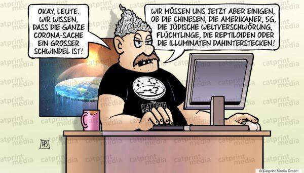 Corona-Schwindel-FARBE