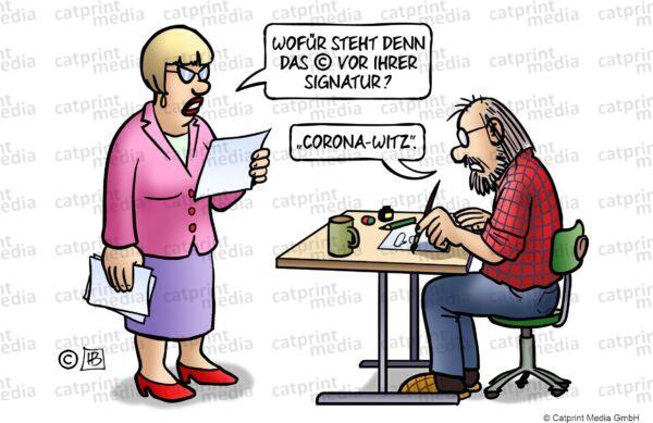 Corona-Witz-FARBE