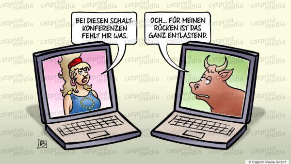 Europa-Schaltkonferenz-FARBE