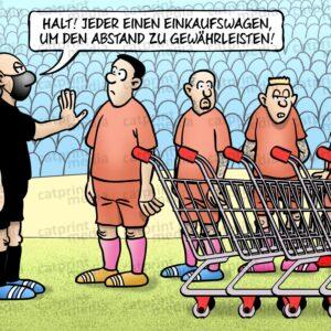 Fussball-Abstand-FARBE