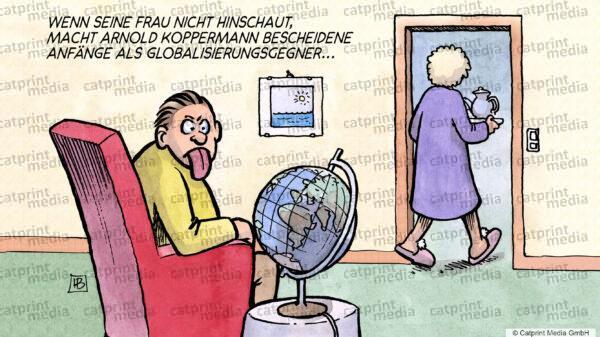 Globalisierungsgegner-FARBE