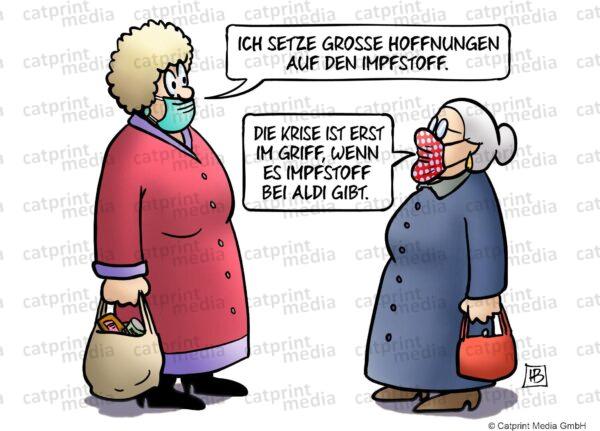 Impfstoff-Hoffnung-FARBE