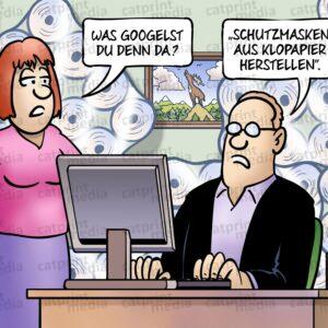 Klopapier-Masken-FARBE