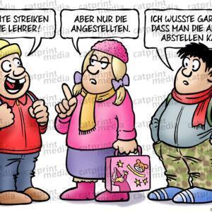 Lehrer-Streik-FARBE