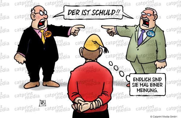Unions-Schuldzuweisungen-FARBE