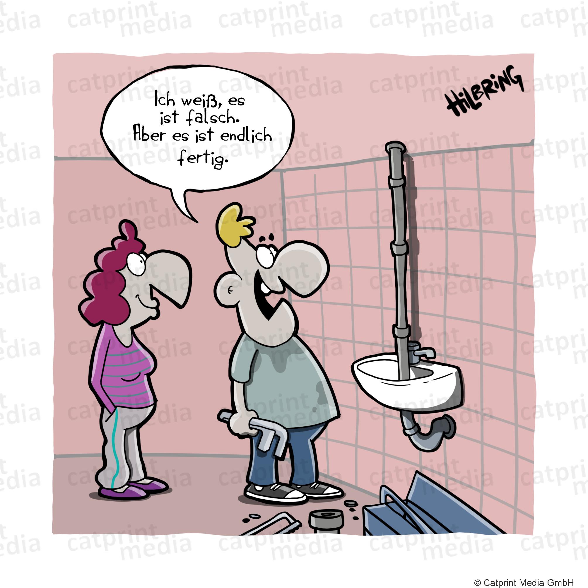 Waschbecken Catprint Media GmbH