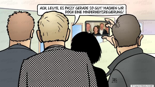 Sondierungs-Selfie