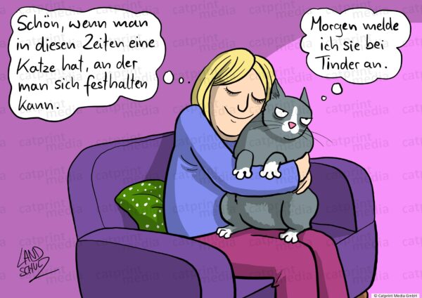 Katze-Tinder