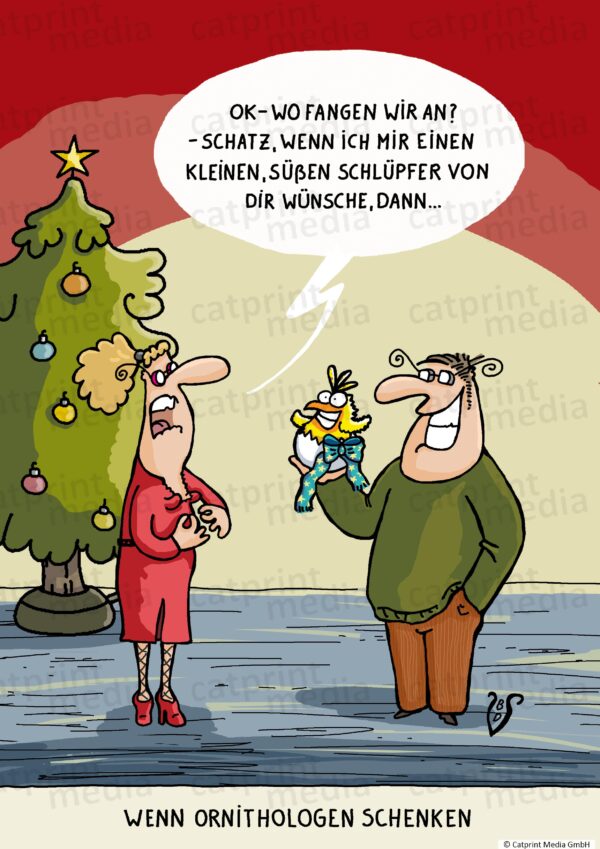 Ornithologe-Weihnachten