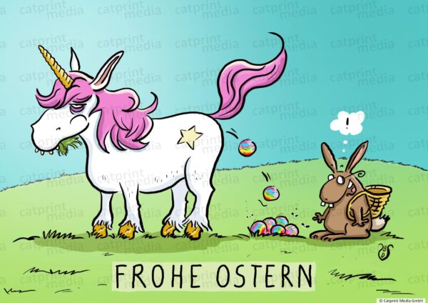 Einhornosteraepfeleier