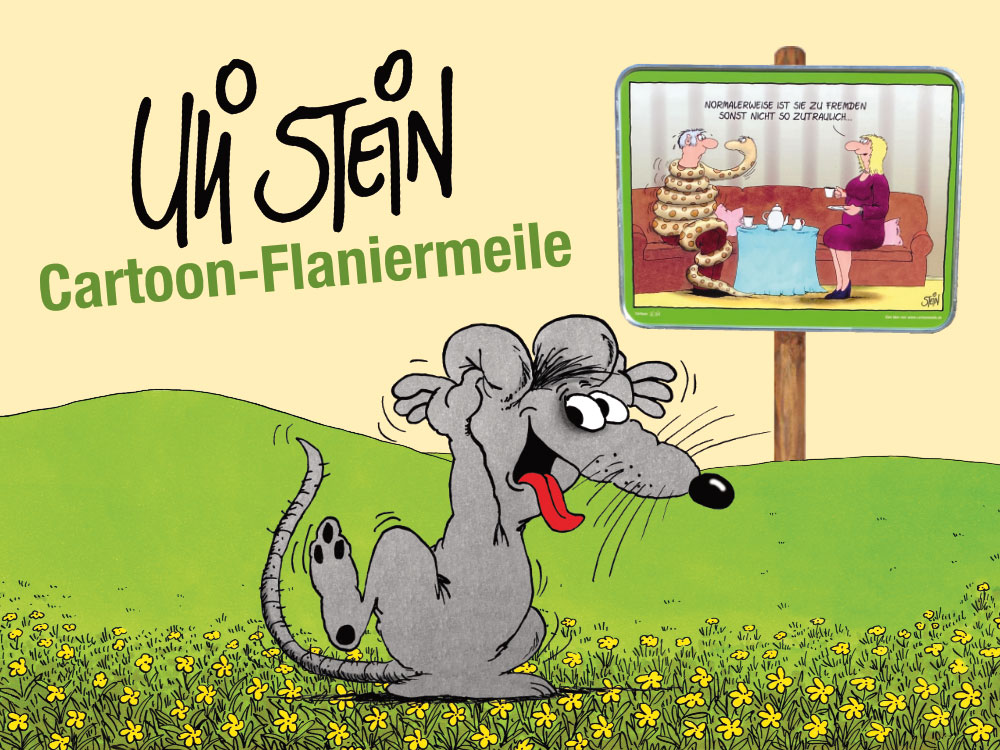 Auf nach Bad Pyrmont: Flanieren im Kurpark zwischen Blumen und Uli Stein Cartoons!