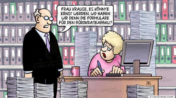 Buerokratie-Formulare