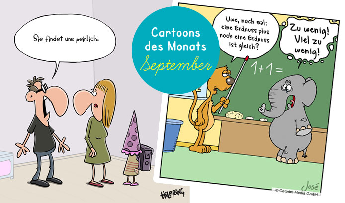 Cartoons des Monats