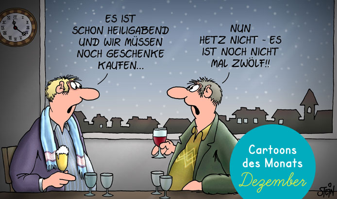 Cartoons des Monats