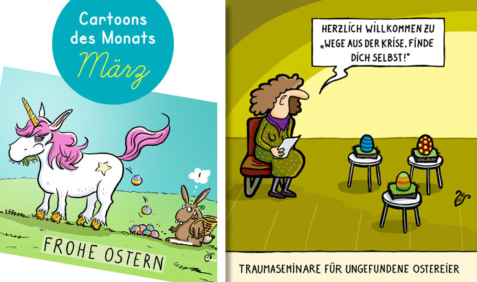 Cartoons des Monats