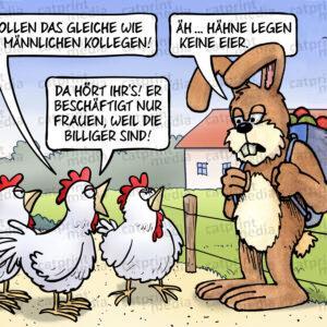 Oster-Ausbeutung