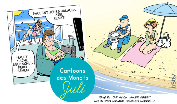 Cartoons des Monats
