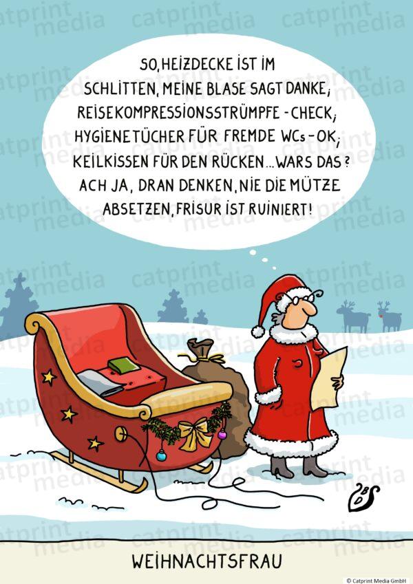 Weihnachtsfrau