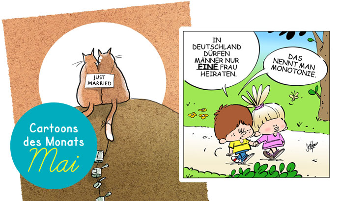 Cartoons des Monats