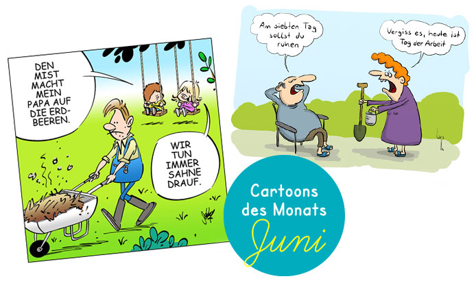 Cartoons des Monats