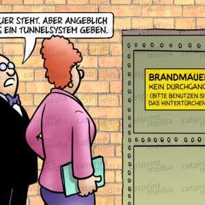 Brandmauertunnel
