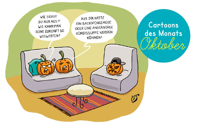 Cartoons des Monats