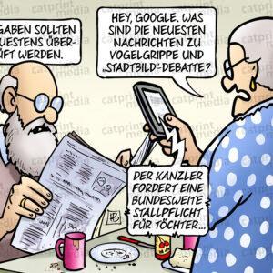 KI-Vogelgrippe-Stadtbild