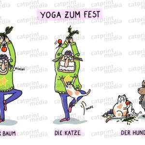 Yoga-zum-Fest