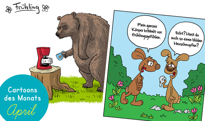 Cartoons des Monats